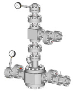 Арматура устьевая АФК1(АФК1Ш)-65х21К1(К2