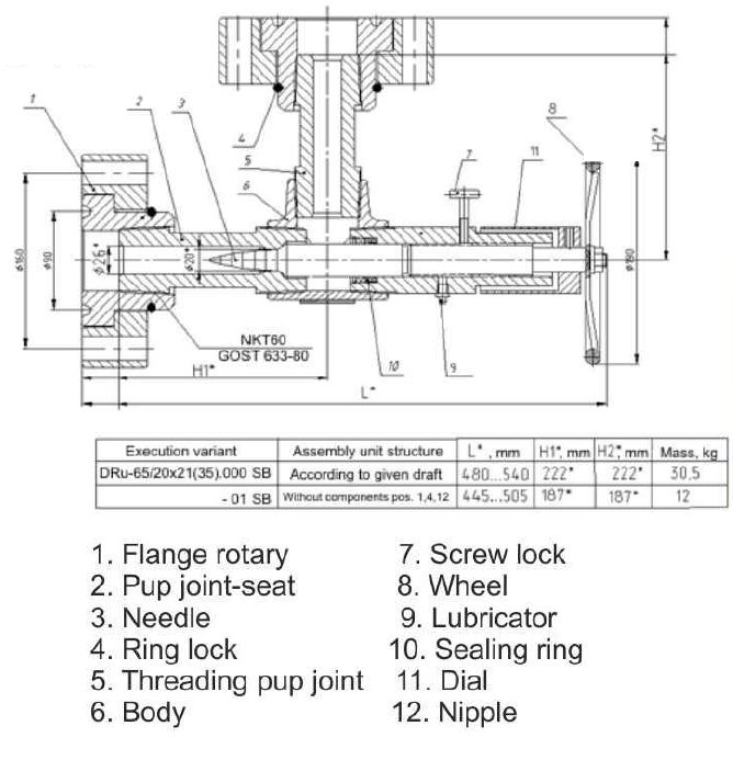 Adjustable choke