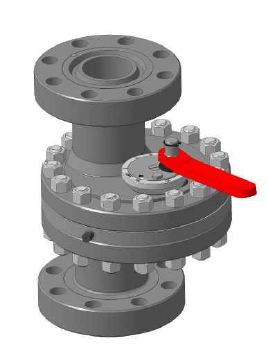 Disk Choke Gate Valve