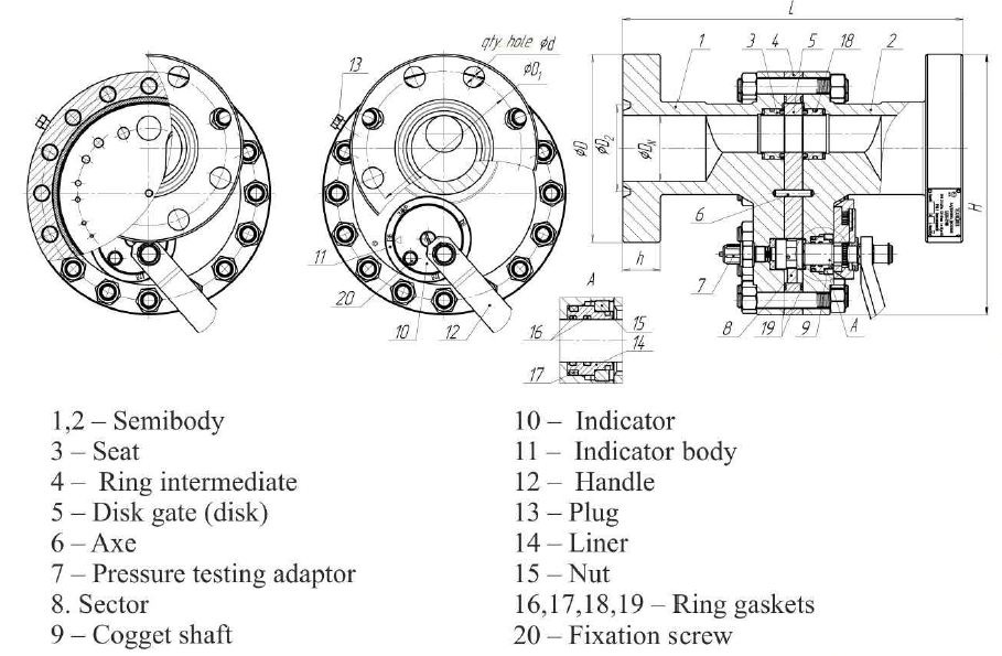 Disk Choke Gate Valve